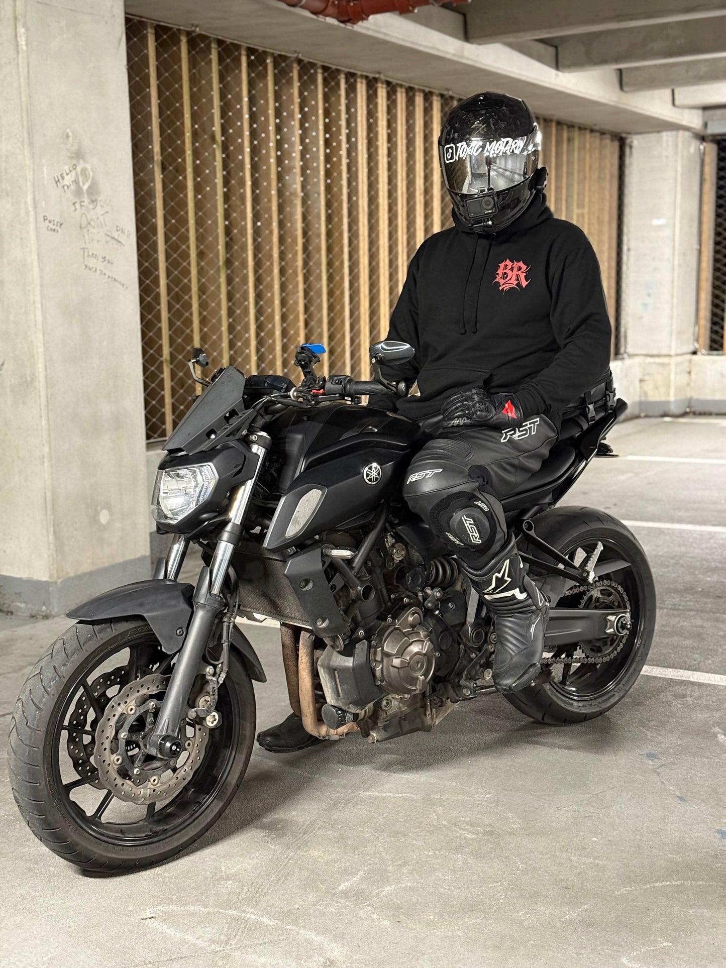 Broken Racing Halloween Bear