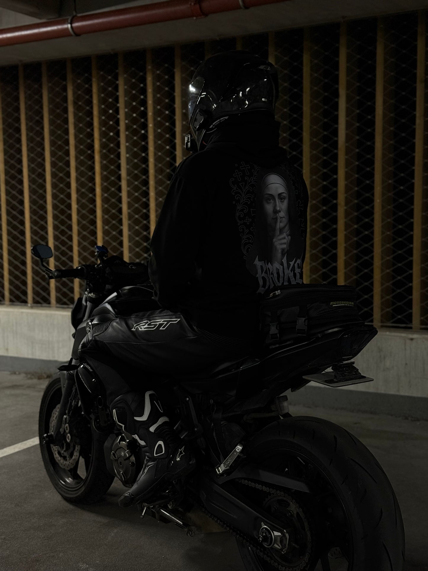 Broken Racing Halloween Hoodie (Nun)