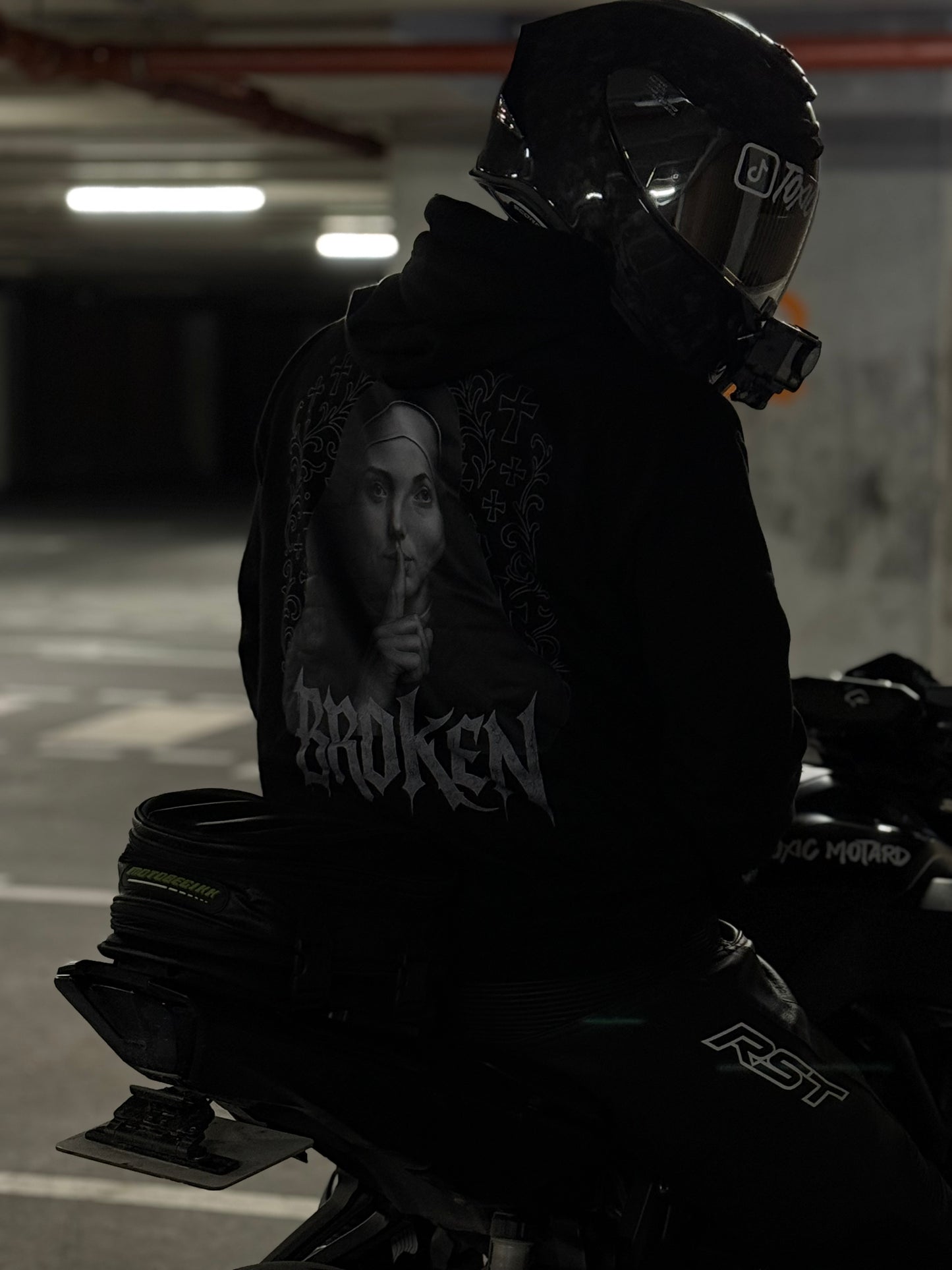 Broken Racing Halloween Hoodie (Nun)